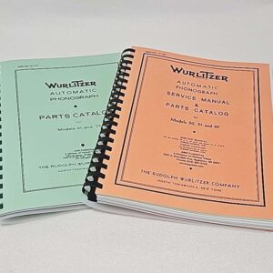 Wurlitzer countertop manual combo pack 23-3460