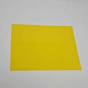 yellow plastic sheet 10-2339