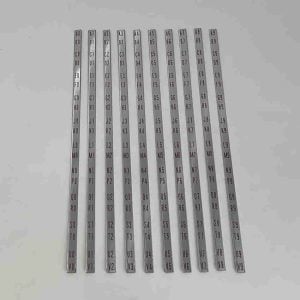 Rock-Ola 1495 Regis 200 Select Title Strip Holder Decal Set - Metal