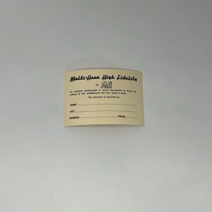 AMI Operator Card