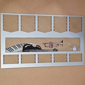Seeburg DS160 Lower lid glass