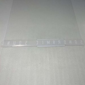 AMI F sonoramic sound glass decal big