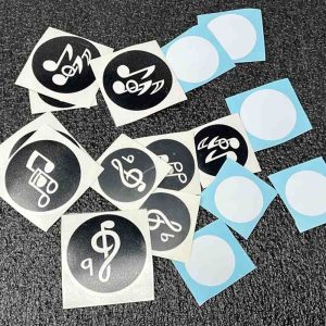 AMI G Background notes decal set