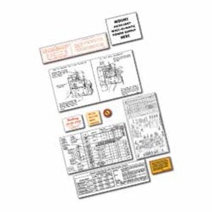 Interior decal set VL200