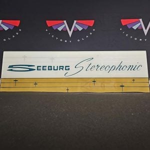 Seeburg Stereophonic upper glass ay-ds q8 58-7645