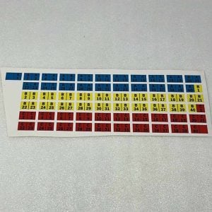 Tempo 1 120 Carousel Decal Set