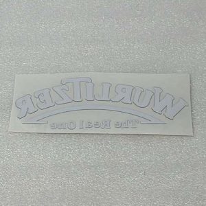 Wurlitzer OMT Front Glass Decal