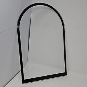 Seeburg STD4 Mardi Gras Front Door Glass Left or Right - NOS 04232025-01
