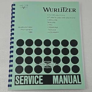 Wurlitzer Manual R-590