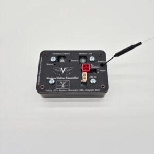 Wireless wallbox no-wire transmitter