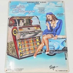 v200 tin sign