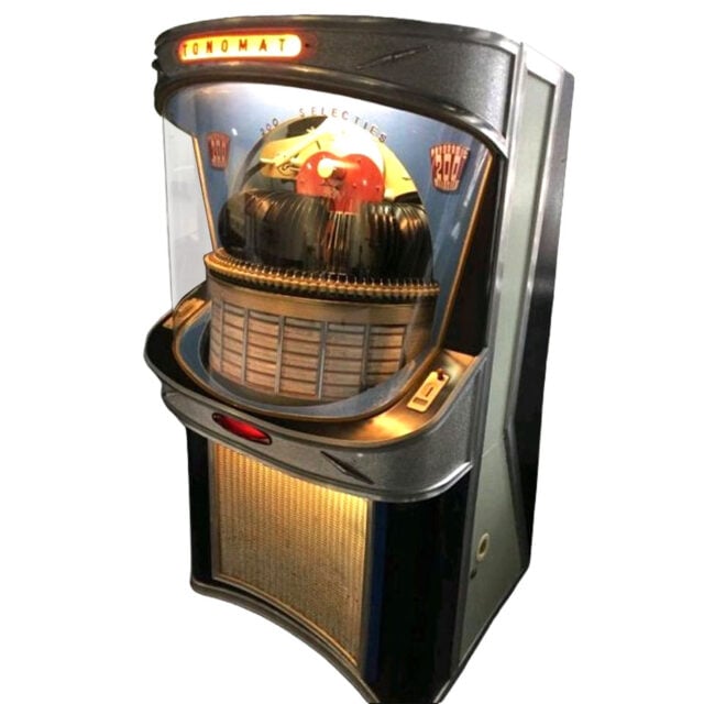 1959 Tonomat Panoramic 200 jukebox from Germany.