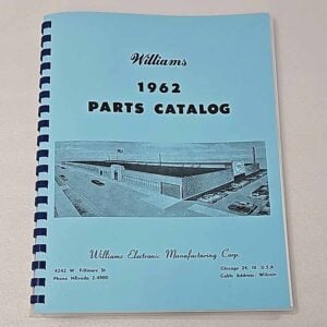 Williams 1962 Parts Catalog