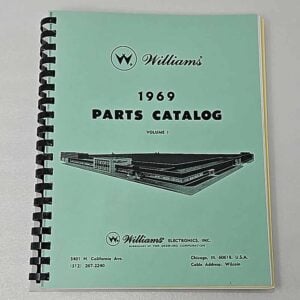 Williams 1969 Parts Catelog