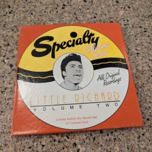Little Richard Vol. 2 Record Set - 45RPM Colored Vinyl.