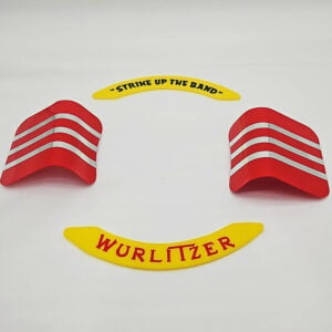 Wurlitzer 39a Full Plastic Set -Wurlitzer 11-7500