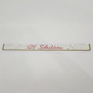 AMI F120 Mechanism Shroud 120 Decal 40-7764