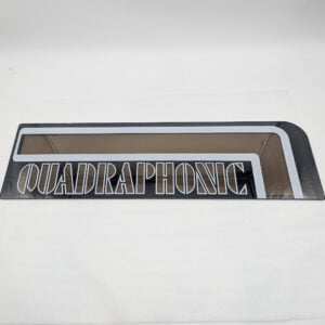Seeburg STD2 Top Quadraphonic Glass NOS