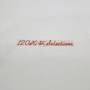 Rock Ola 1454 120 HI-FI dress cap decal